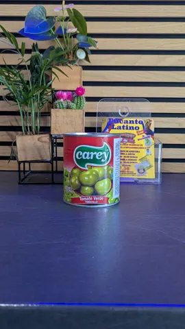 Tomate verde en lata