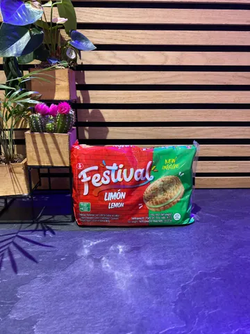 Festival Galletas Rellenas con Crema Sabor a Limón